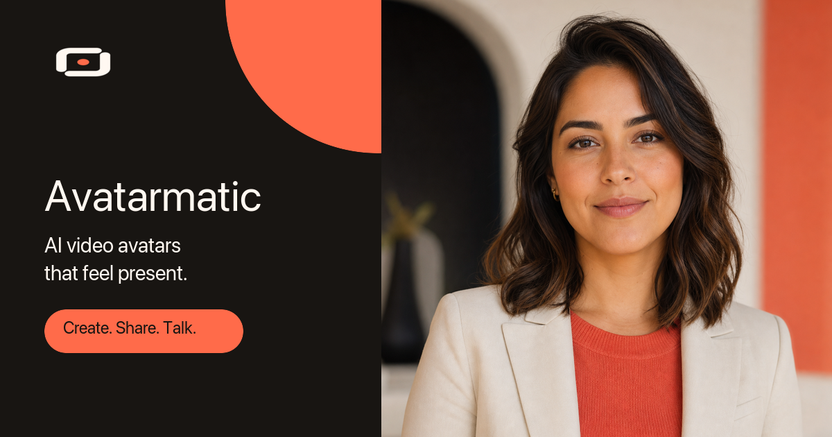 Avatarmatic — AI Video Avatars for Real Conversations